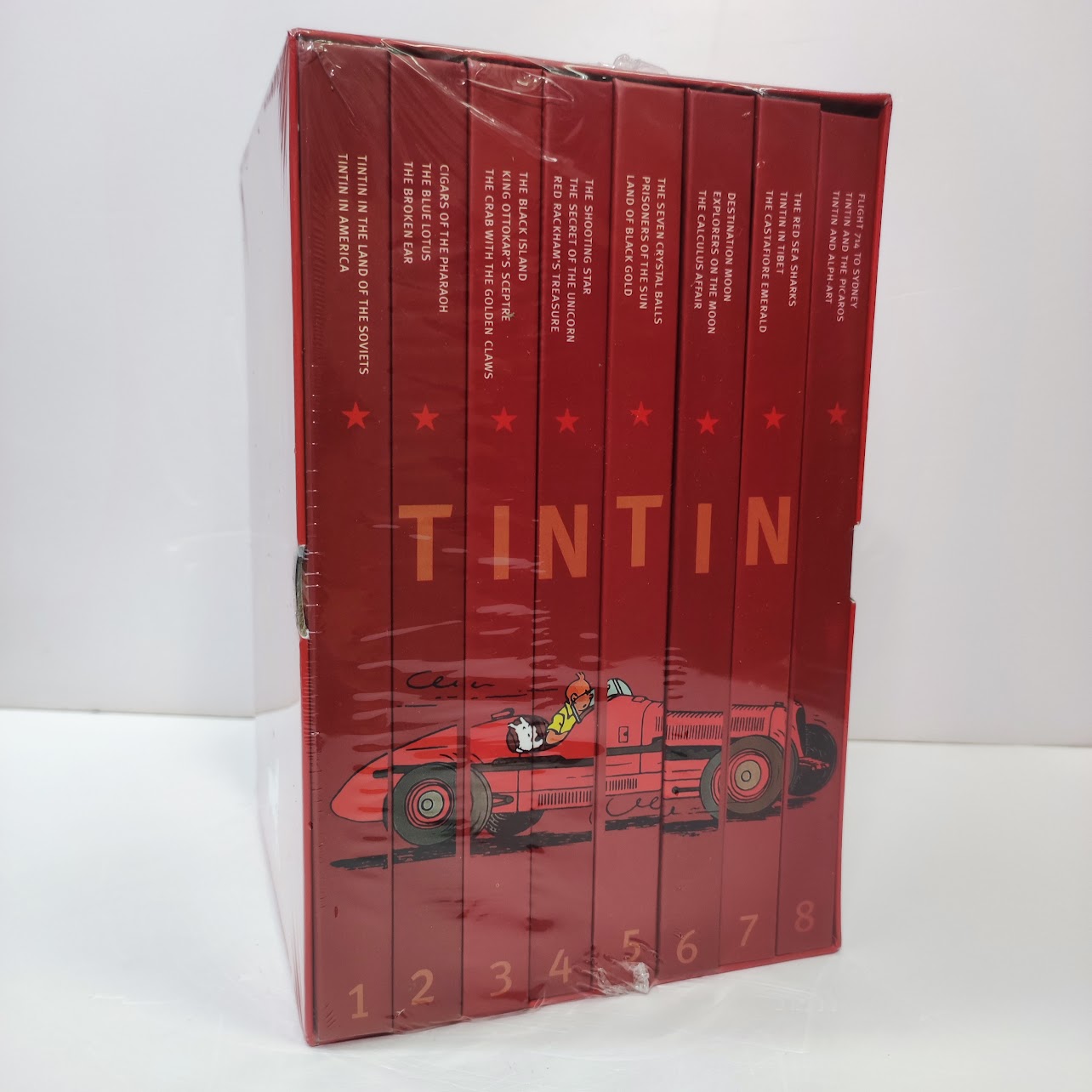 Tintin Collection The Adventures of Tintin 1-8全套 精裝  丁丁歷險記 套裝  收藏版   B199