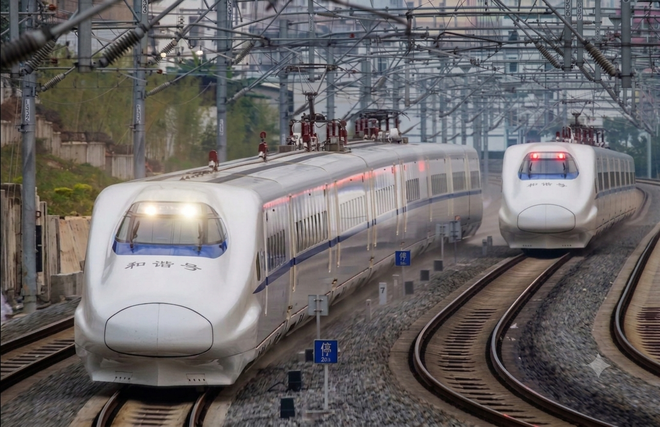 Kunter China High Speed Train CRH2 8pcs set