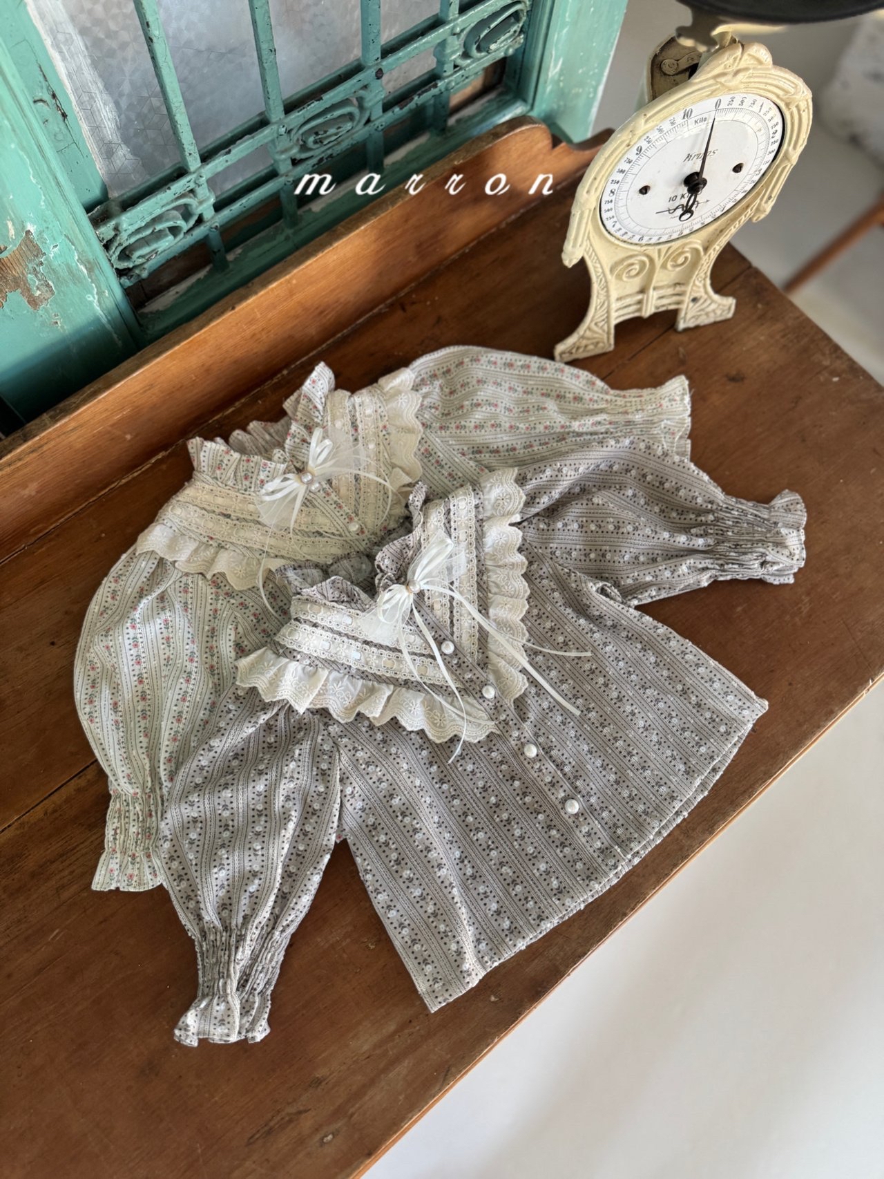 🇰🇷Marron blouse