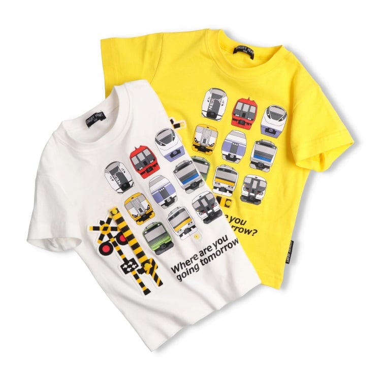 🆕【⭐訂購⭐】🌀 🇯🇵 日本直送 JR常規線列車印花 移動閘板 短袖T恤［2款選］🌀 [ELDA-0243][260526]