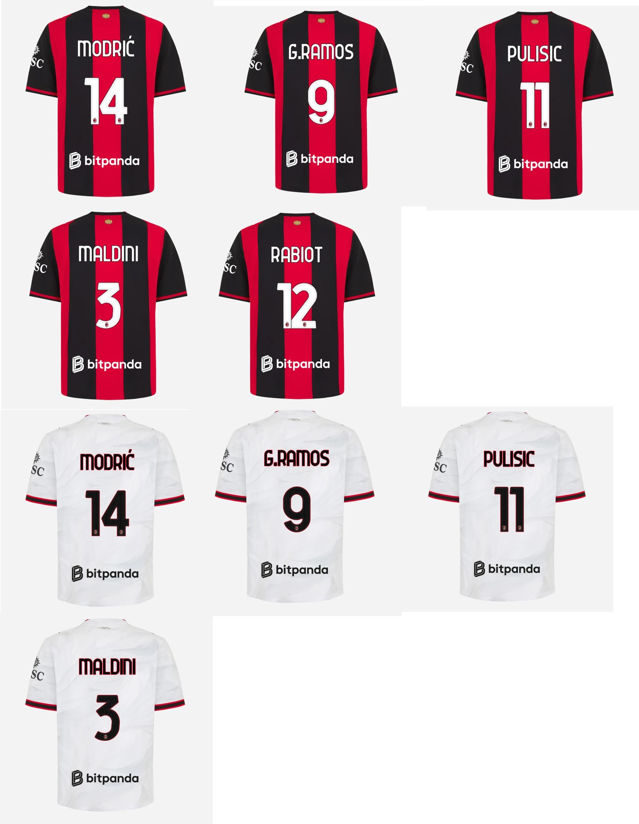 AC Milan AC米蘭 2026-27 主場/作客/三客印字 (內有多選，不是球衣)