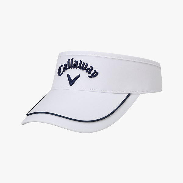 CALLAWAY TRIPLE TRACK MEN'S VISOR - 白