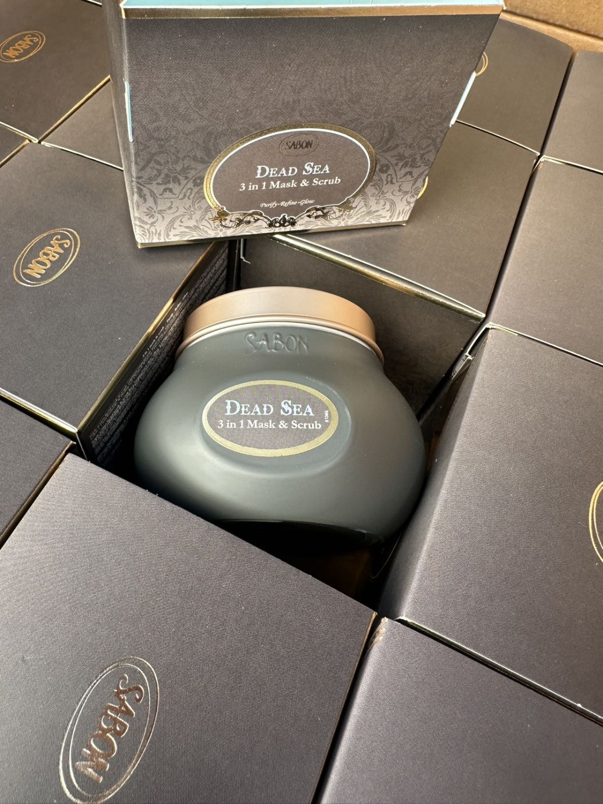 新版 🆕 Sabon  🖤  Dead Sea 3-in-1 Mask & Scrub 三合一死海泥面膜 200ml