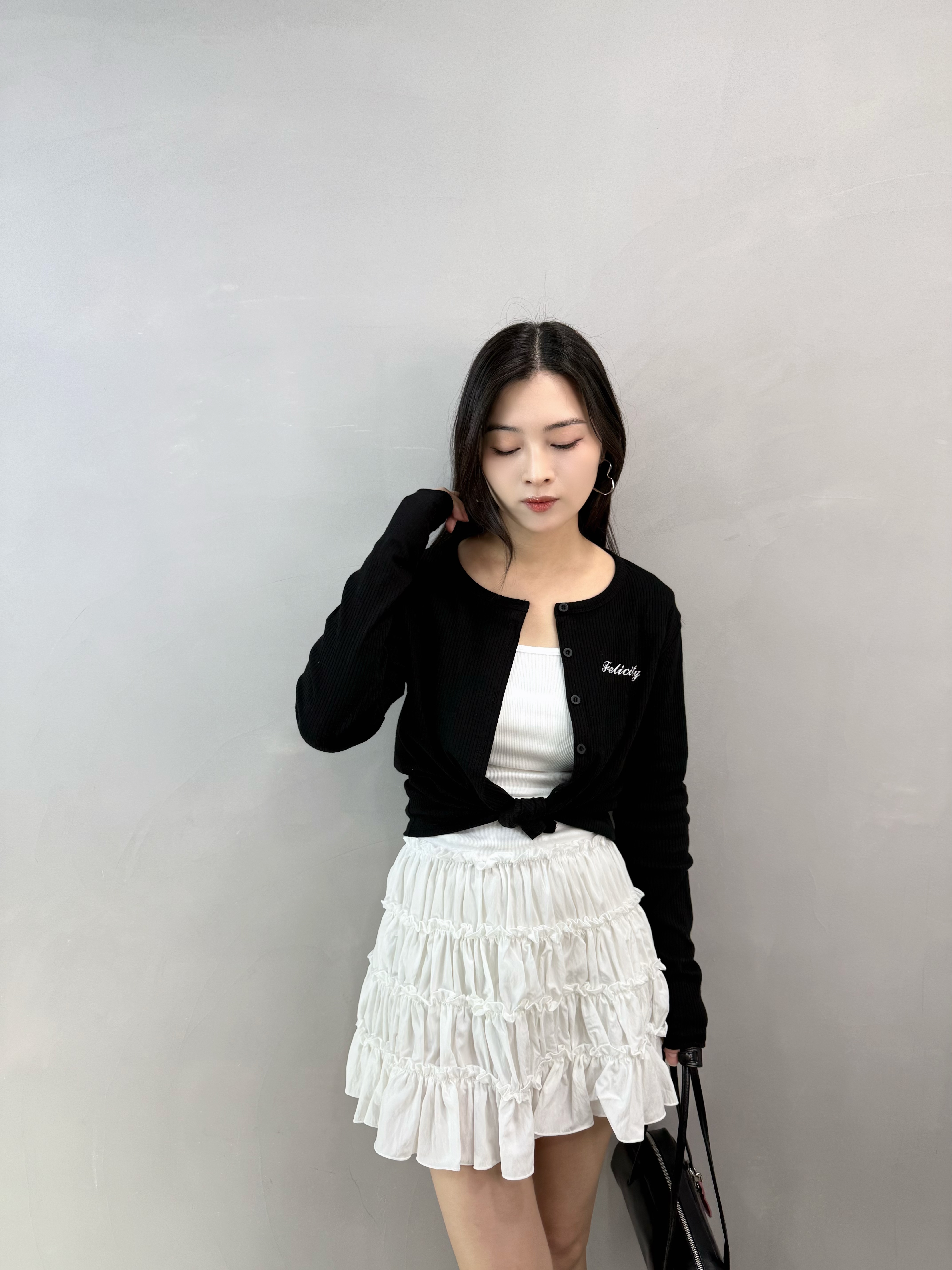 K60 背心拼ruffle Ops