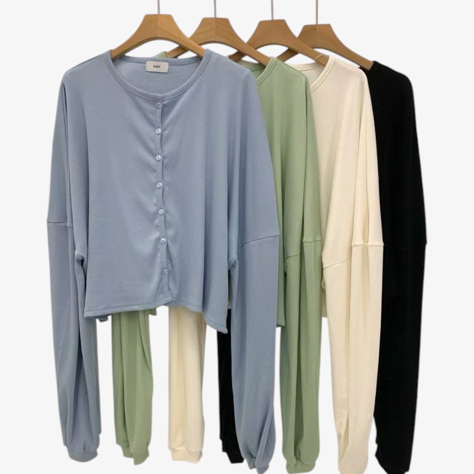 221048 淨色鬆身外套