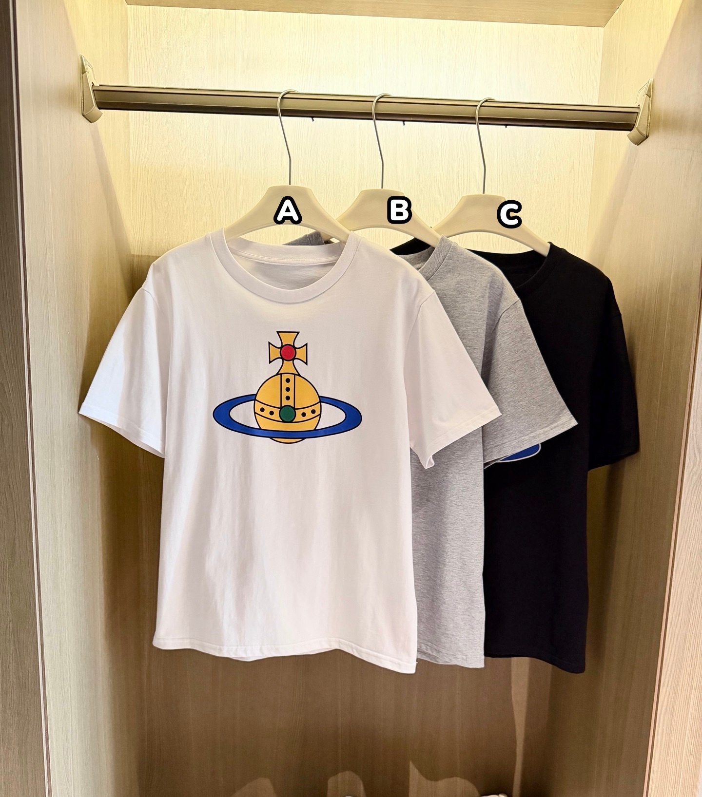 Vivienne Westwood 同款經典大土星印花短袖 Tee