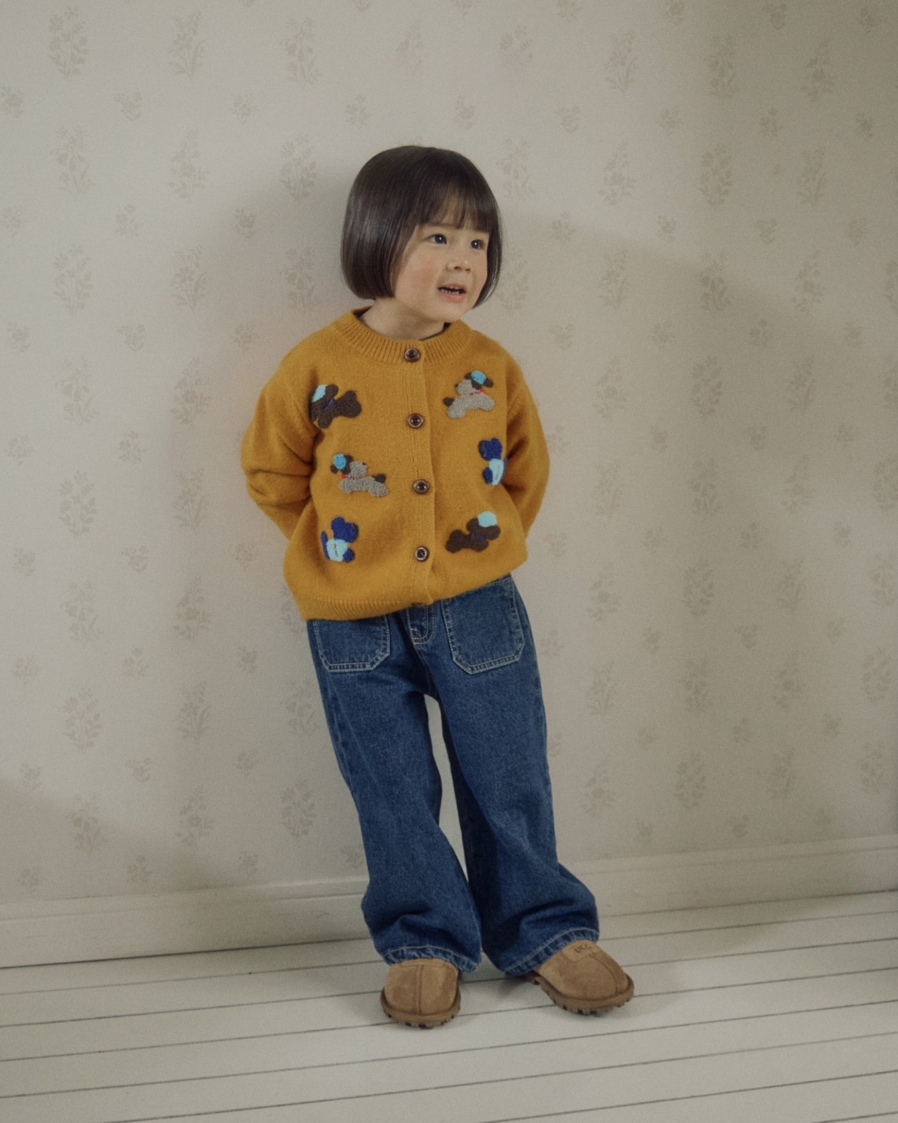 Mimi | Dog Knit Cardigan