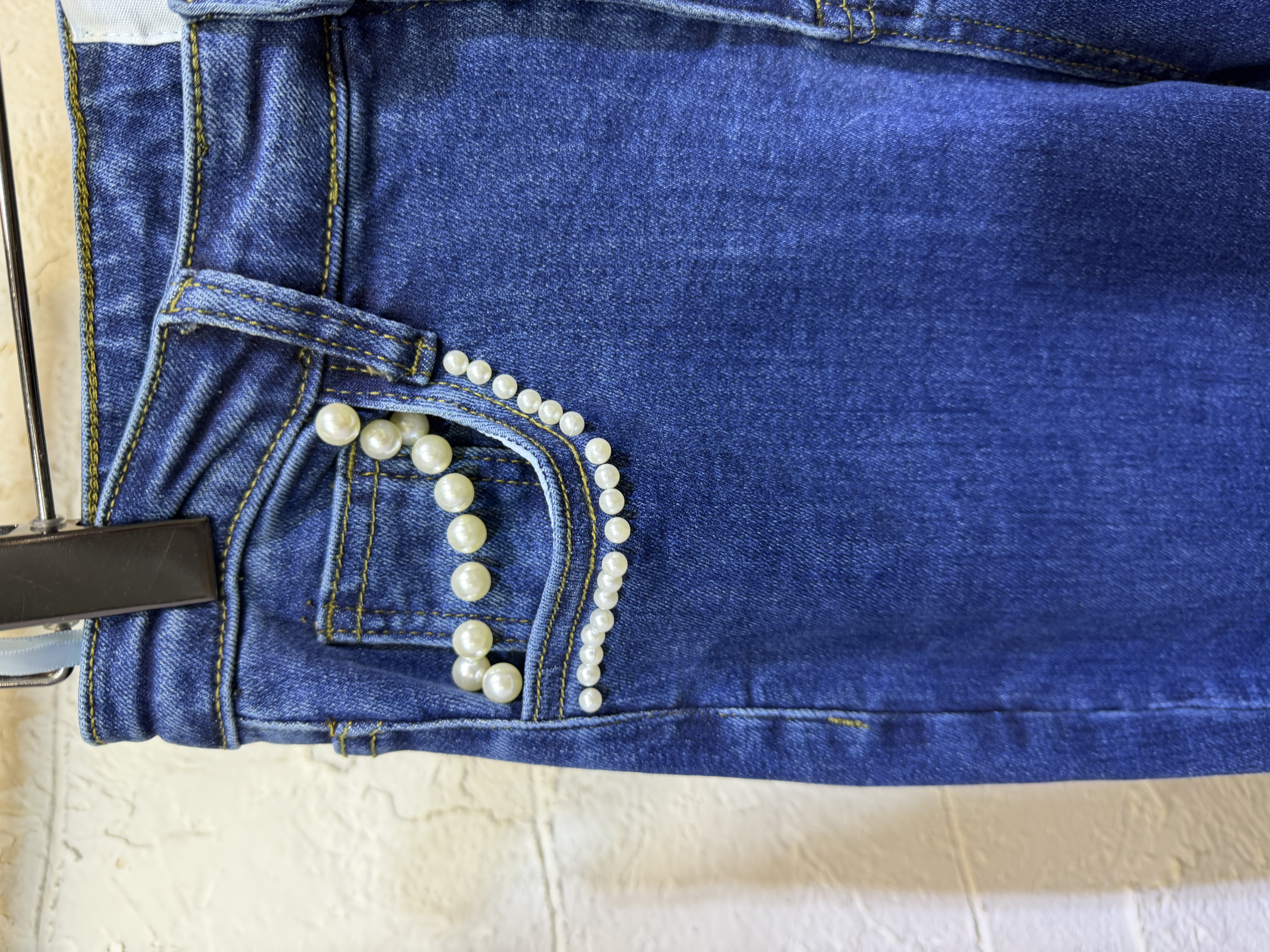 💥斷碼💥珍珠牛仔褲