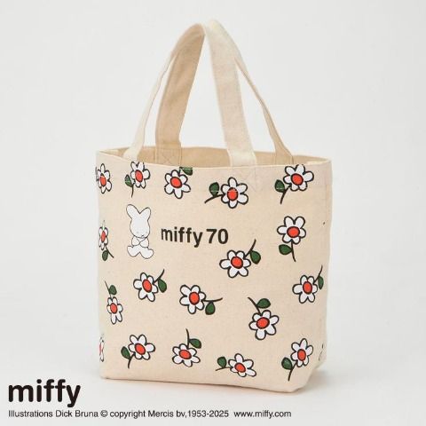 miffy 70th 手挽布袋 花 344-2618