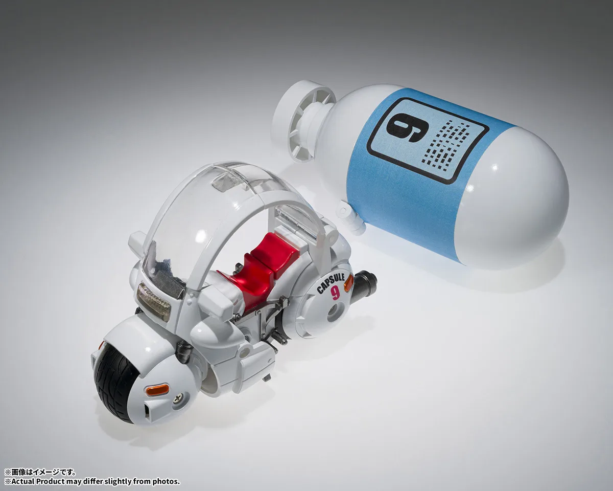 (預訂訂金 $92) (總價 $92) Bandai CHANGEARTS 龍珠Z 萬能膠囊 No.9 莊子電單車 (行版) Dragon Ball Z Bulma Motorcycle