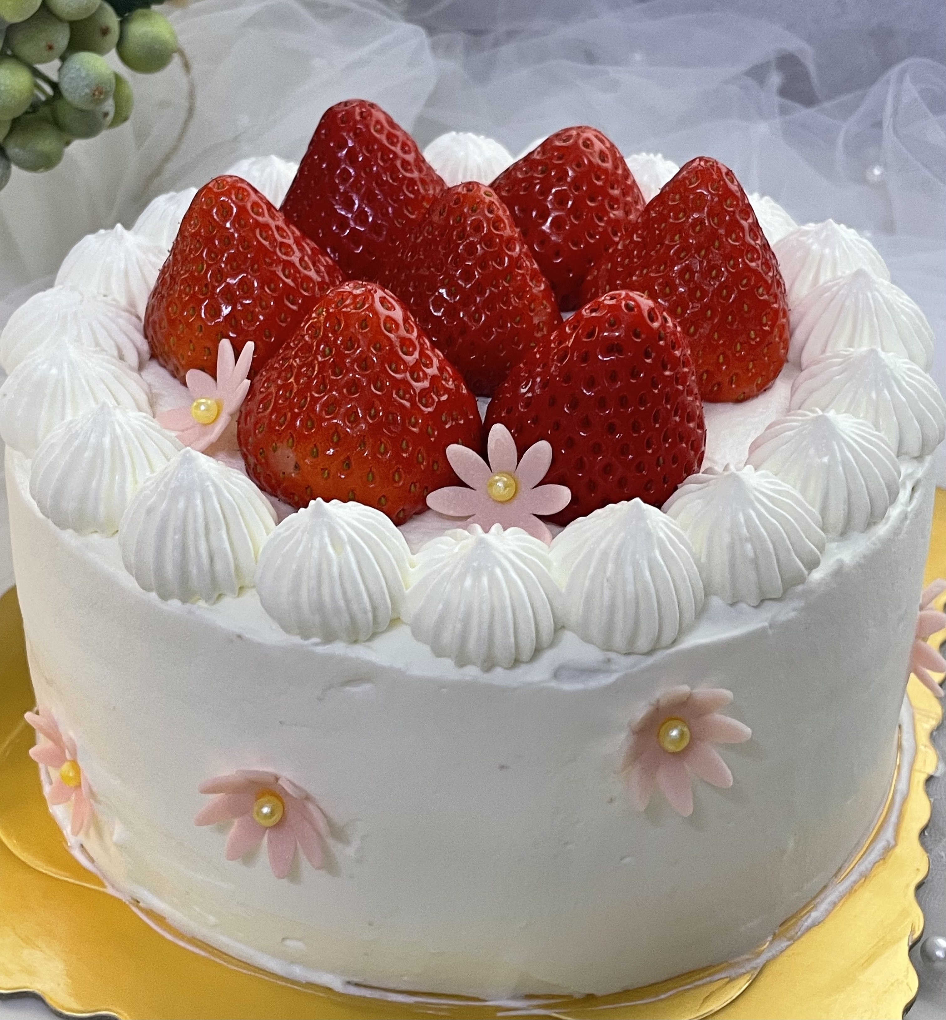 無麩質生日蛋糕 (水果系列)