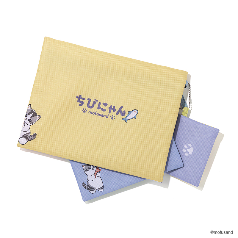 日本預訂📍日本Mofusand圖案拉鏈收納袋套裝 24/4日本開售