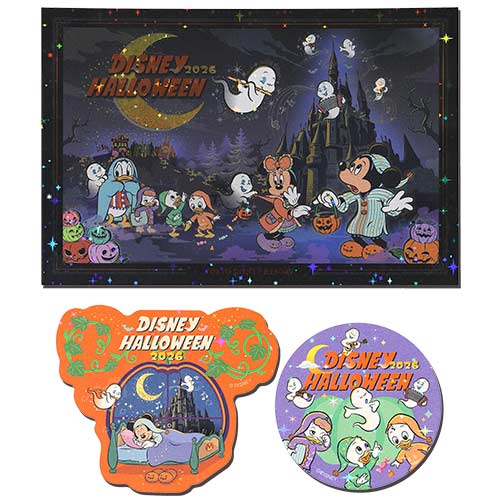 【預訂】TDR Disney Halloween 2026 - postcard & sticker set