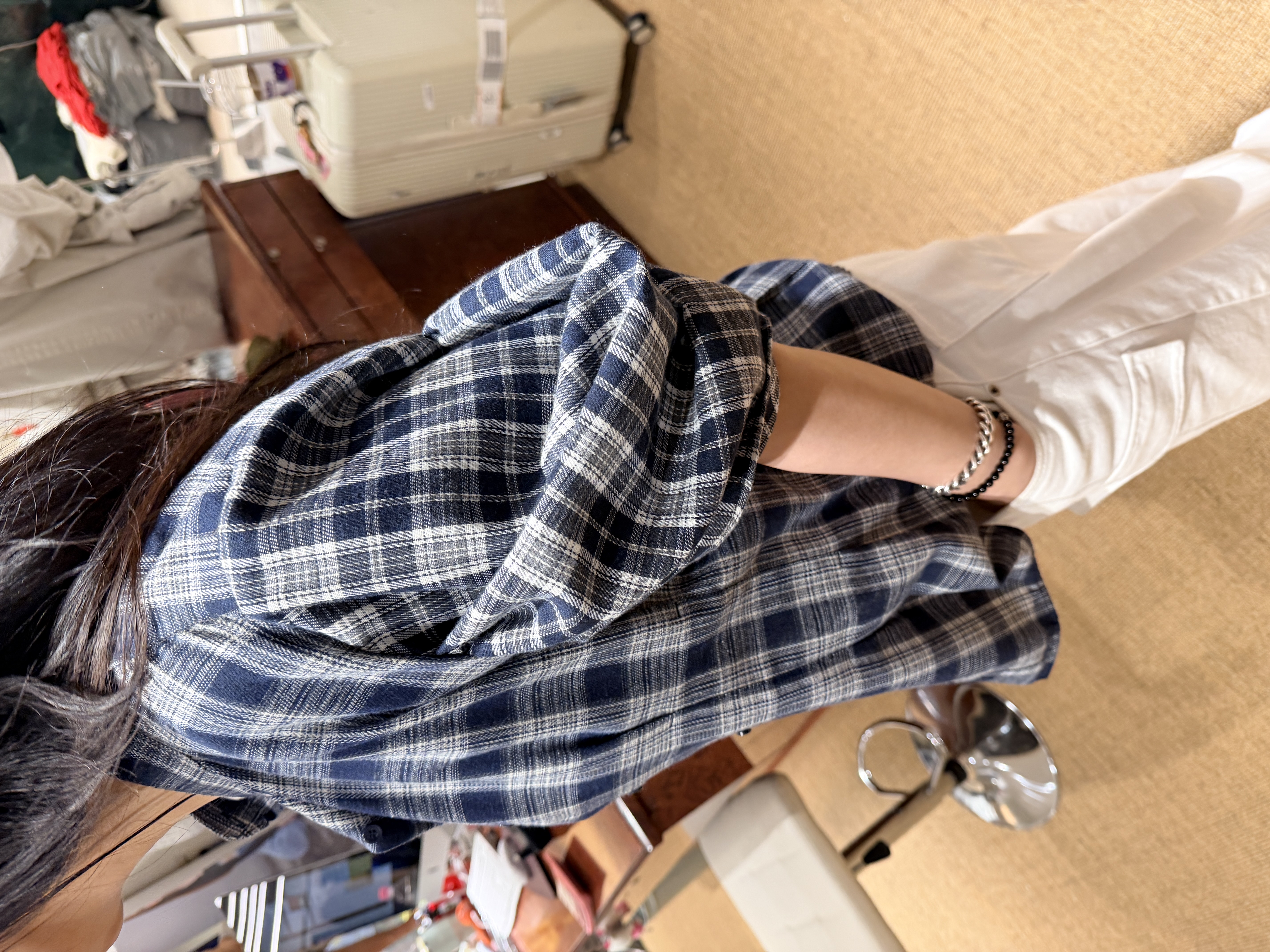 Checked shirt