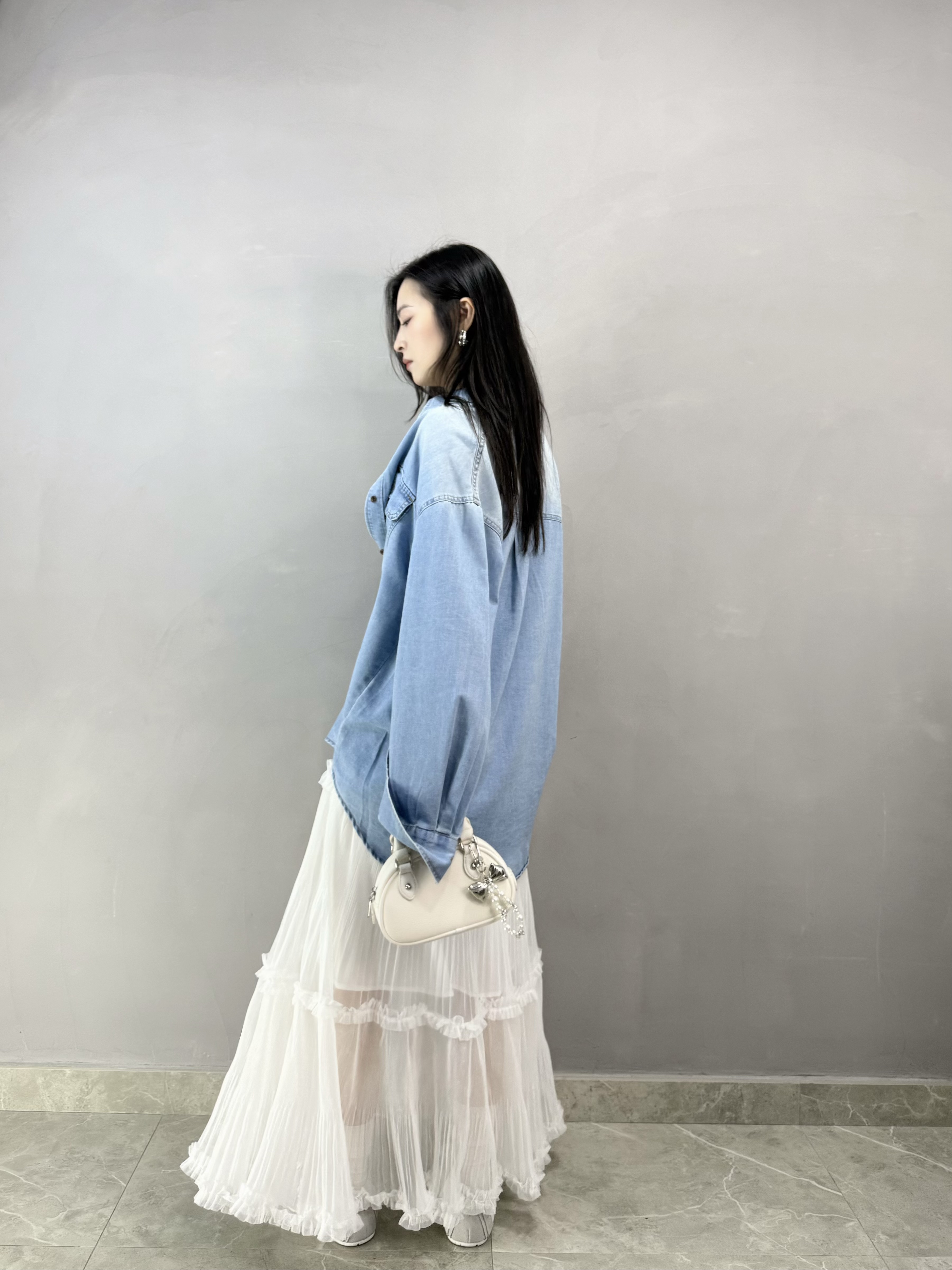 I69 洗水輕身牛仔恤衫