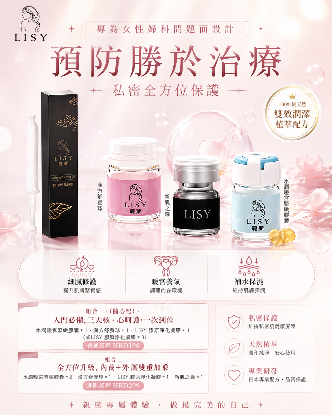 29/4出貨 醫療級 （試用裝）私密全方位❤️私密健康自信｜LISY 修護