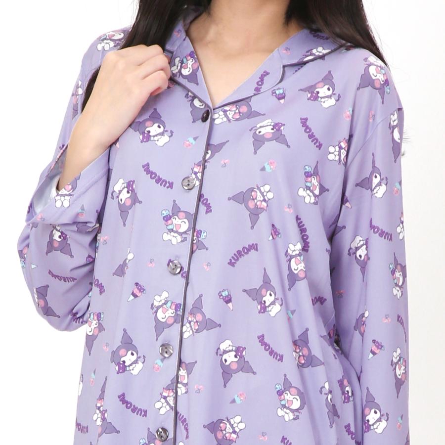 日本直送Sanrio 新款 kuromi長袖睡衣M/L
