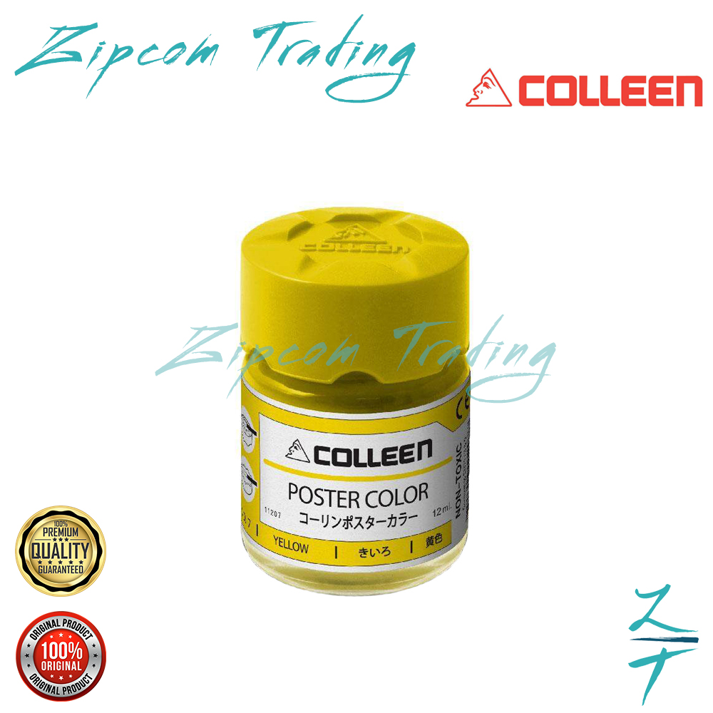 Colleen Premium Non-Toxic Poster Color (12ml/Bottle)