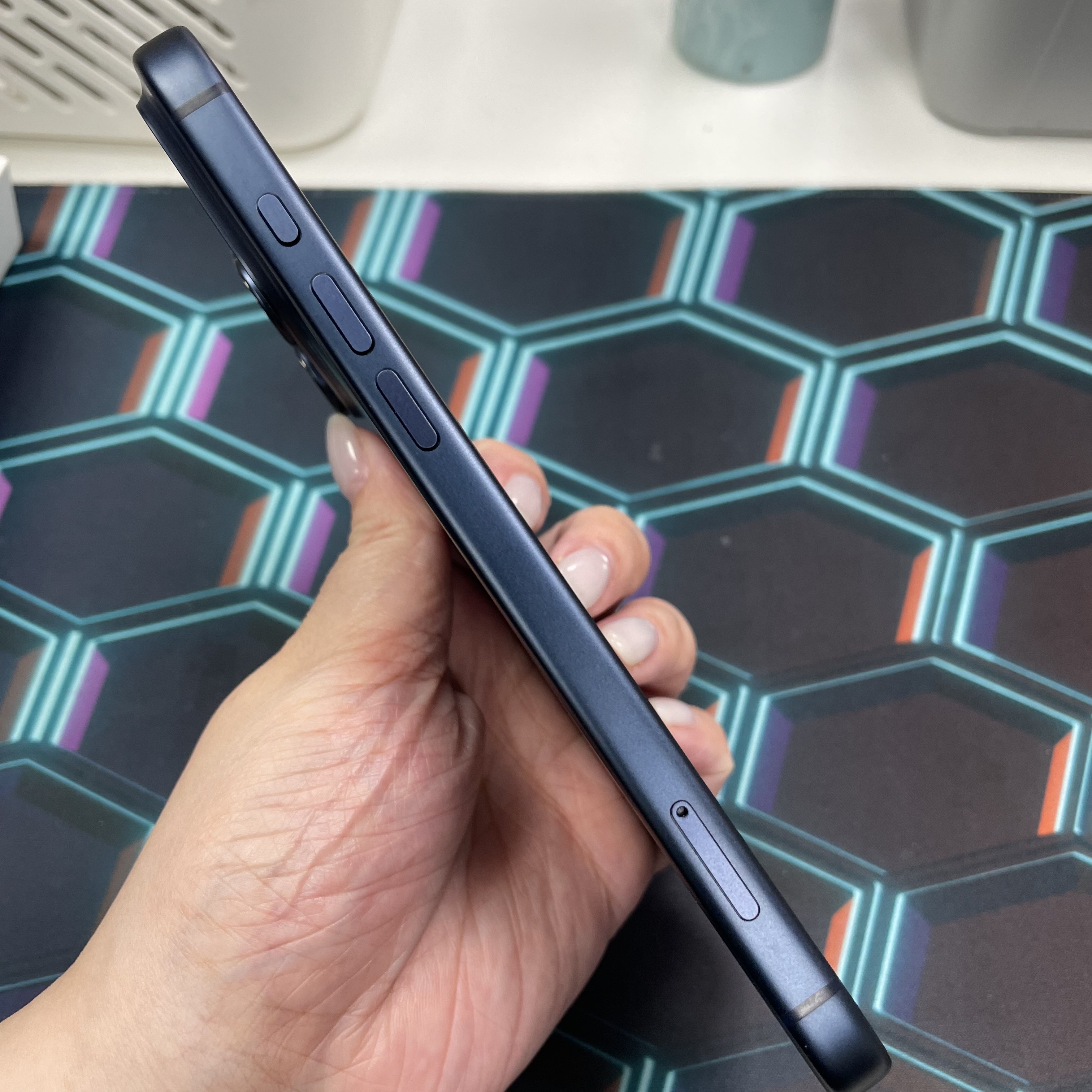 *6591 17 Pro max 完美機 512GB 電100 藍色 blue