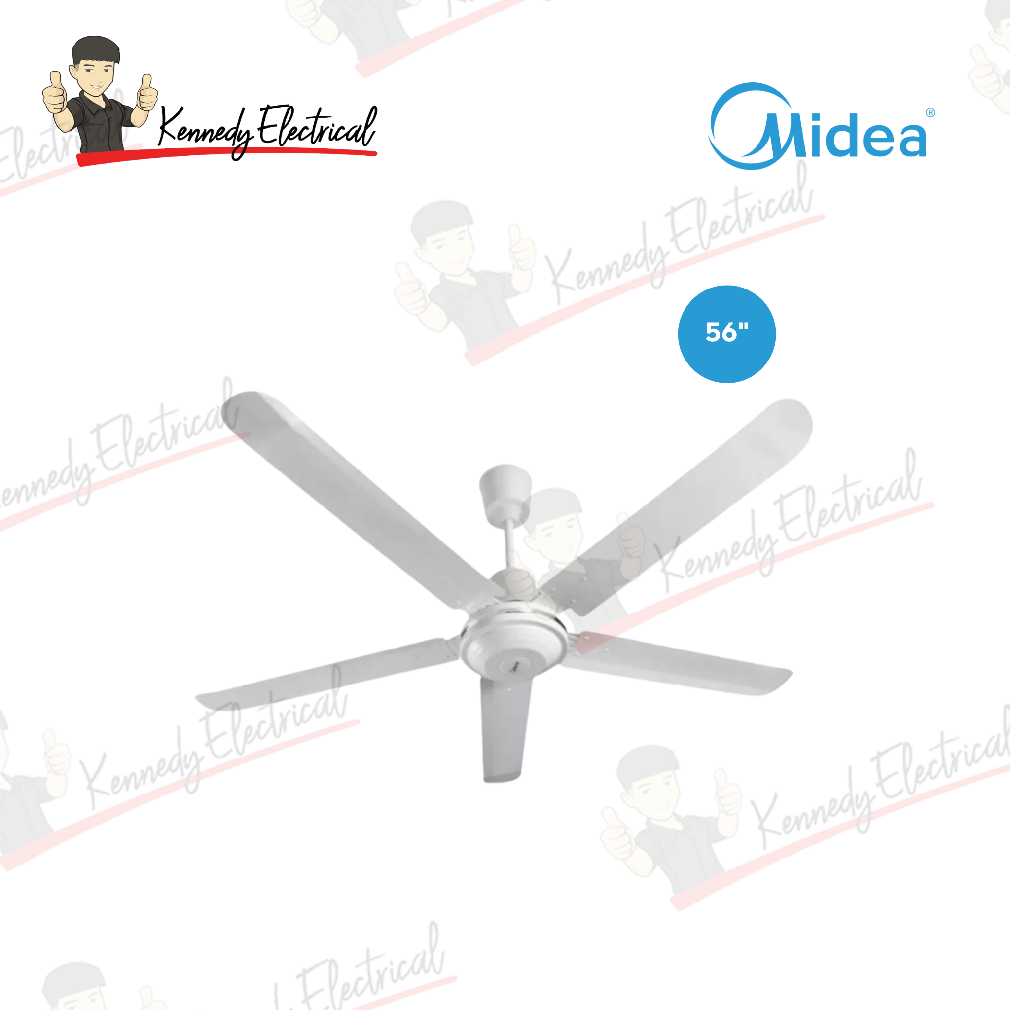 Midea 56" Ceiling Fan MFC560MOBMW