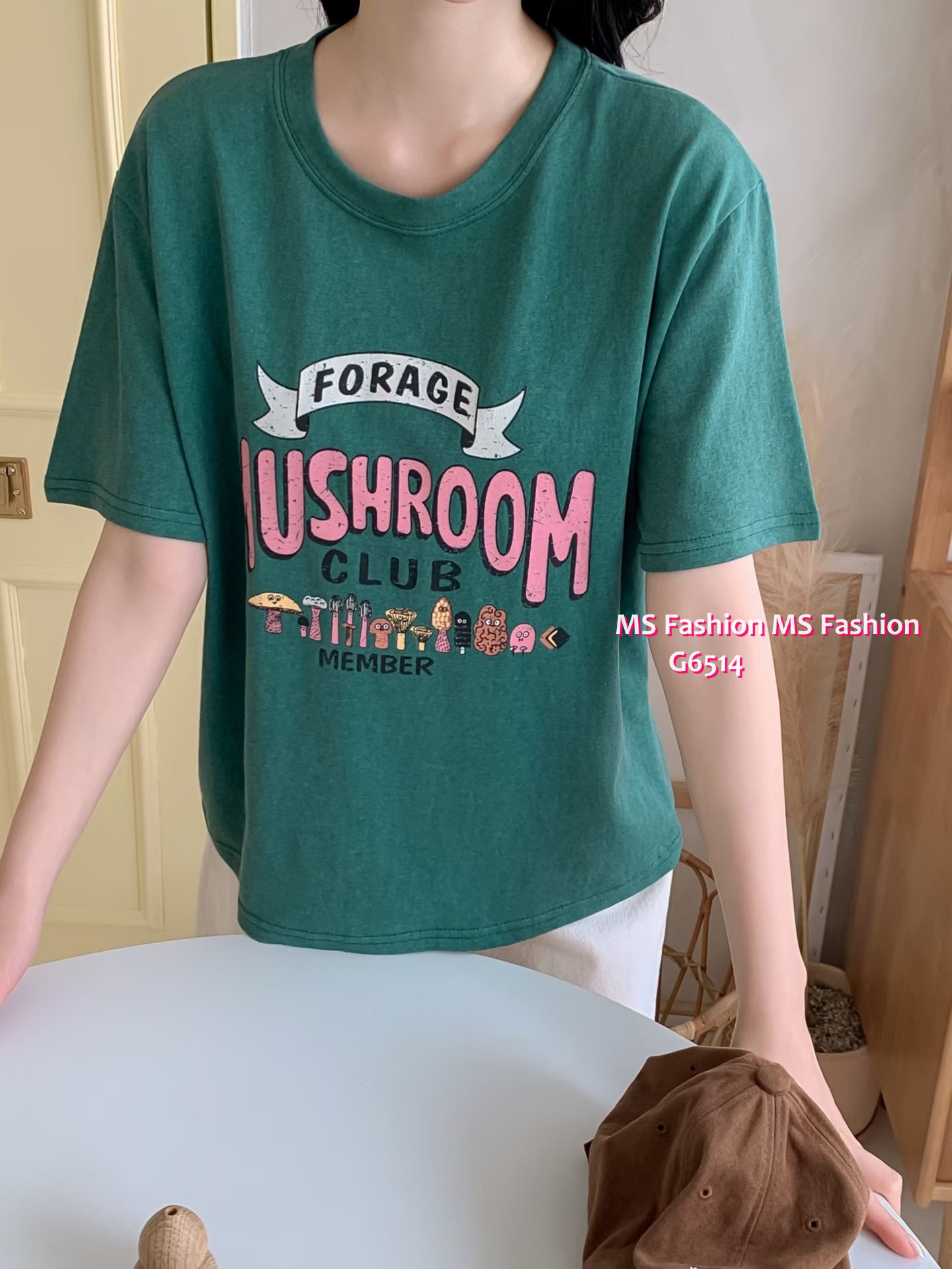 G6514 靚print tee