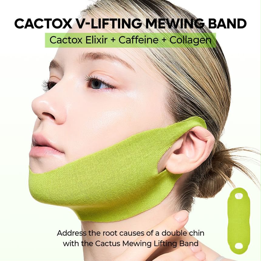 Dr.Melaxin CACTOX V-Lifting V-UP 縫紉帶面膜 (一盒4片)