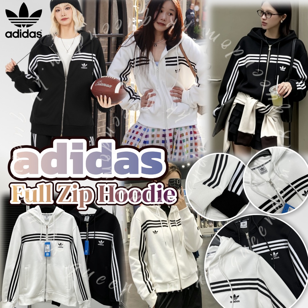 ADIDAS Full Zip Hoodie 連帽拉鍊外套