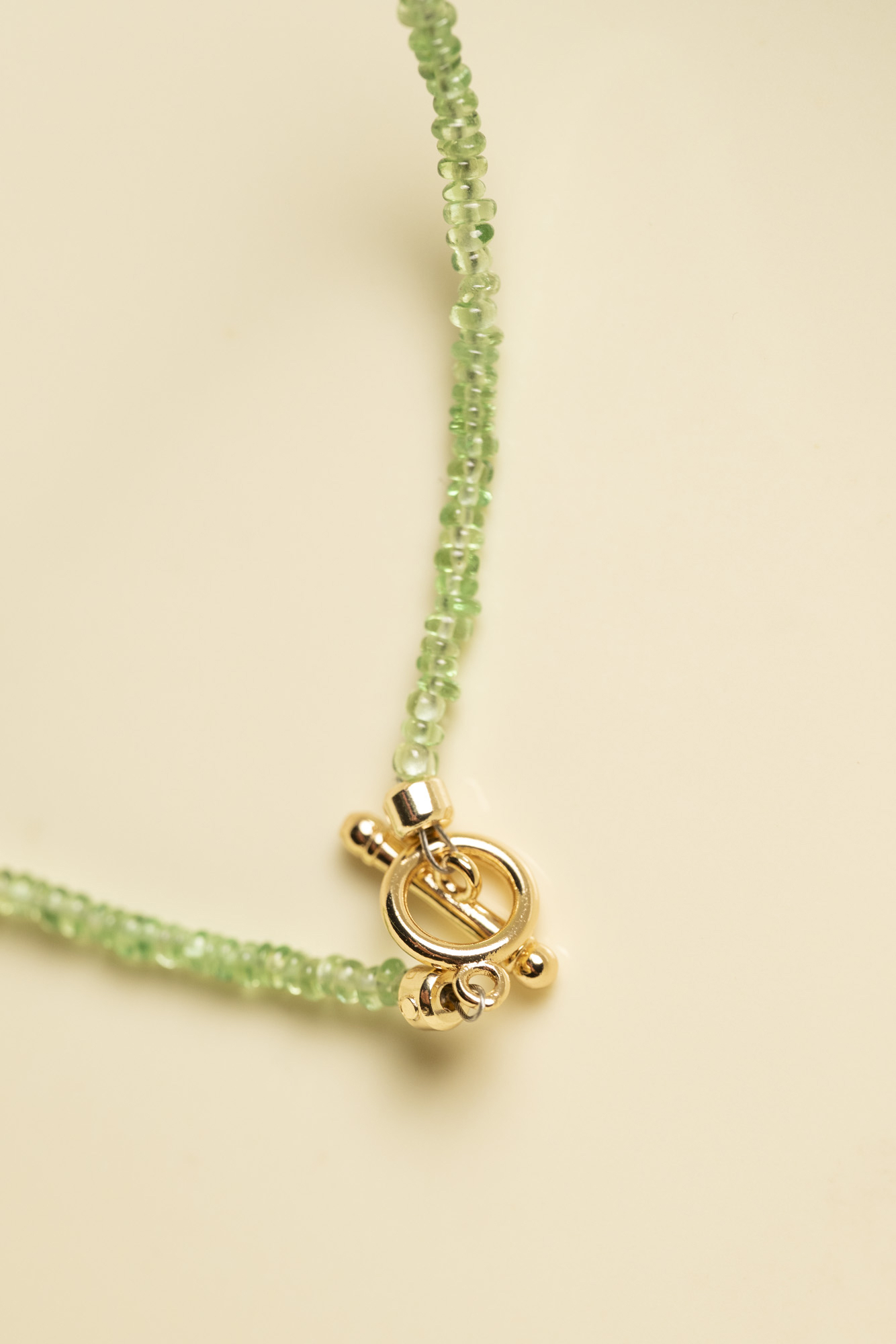 沙弗萊石鎖骨鏈/頸鏈 - Tsavorite necklace