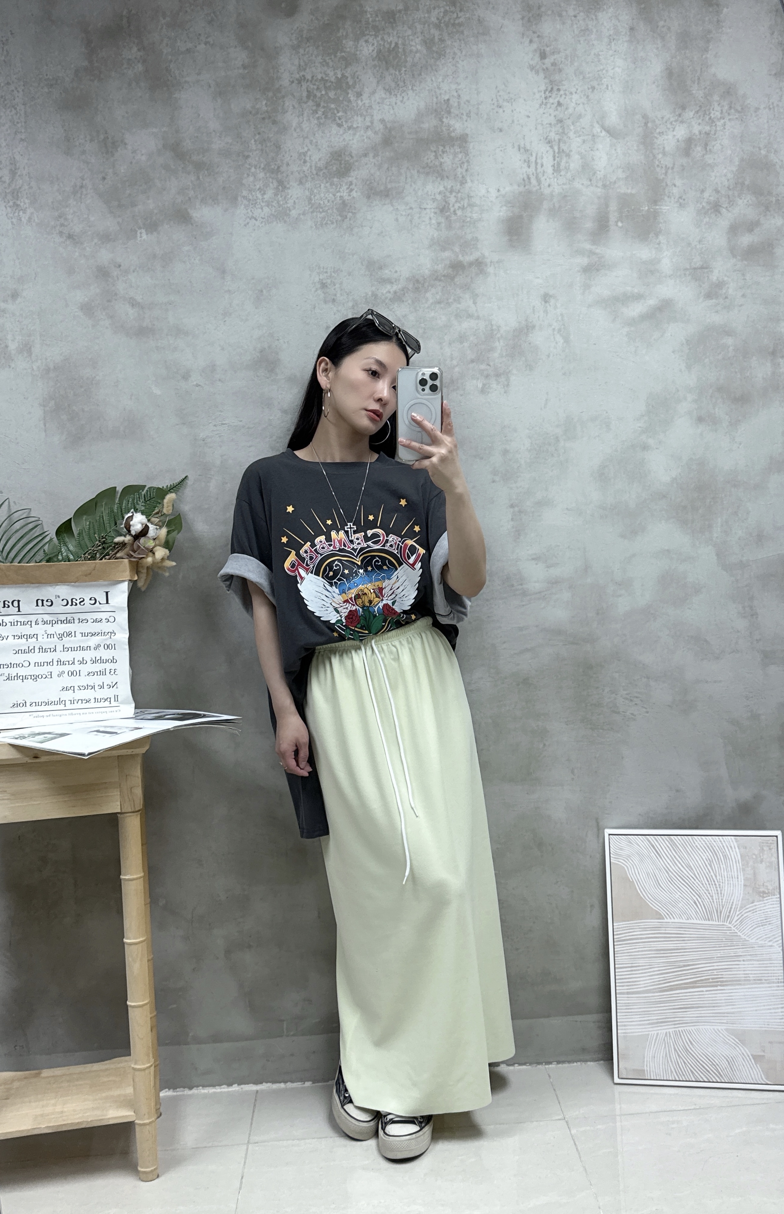 F18 免燙涼爽半裙