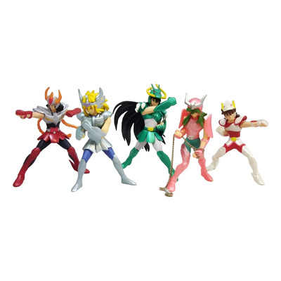 聖鬥士星矢 HGIF 燃燒我的小宇宙！ （全5種） 五小強 figure 扭蛋