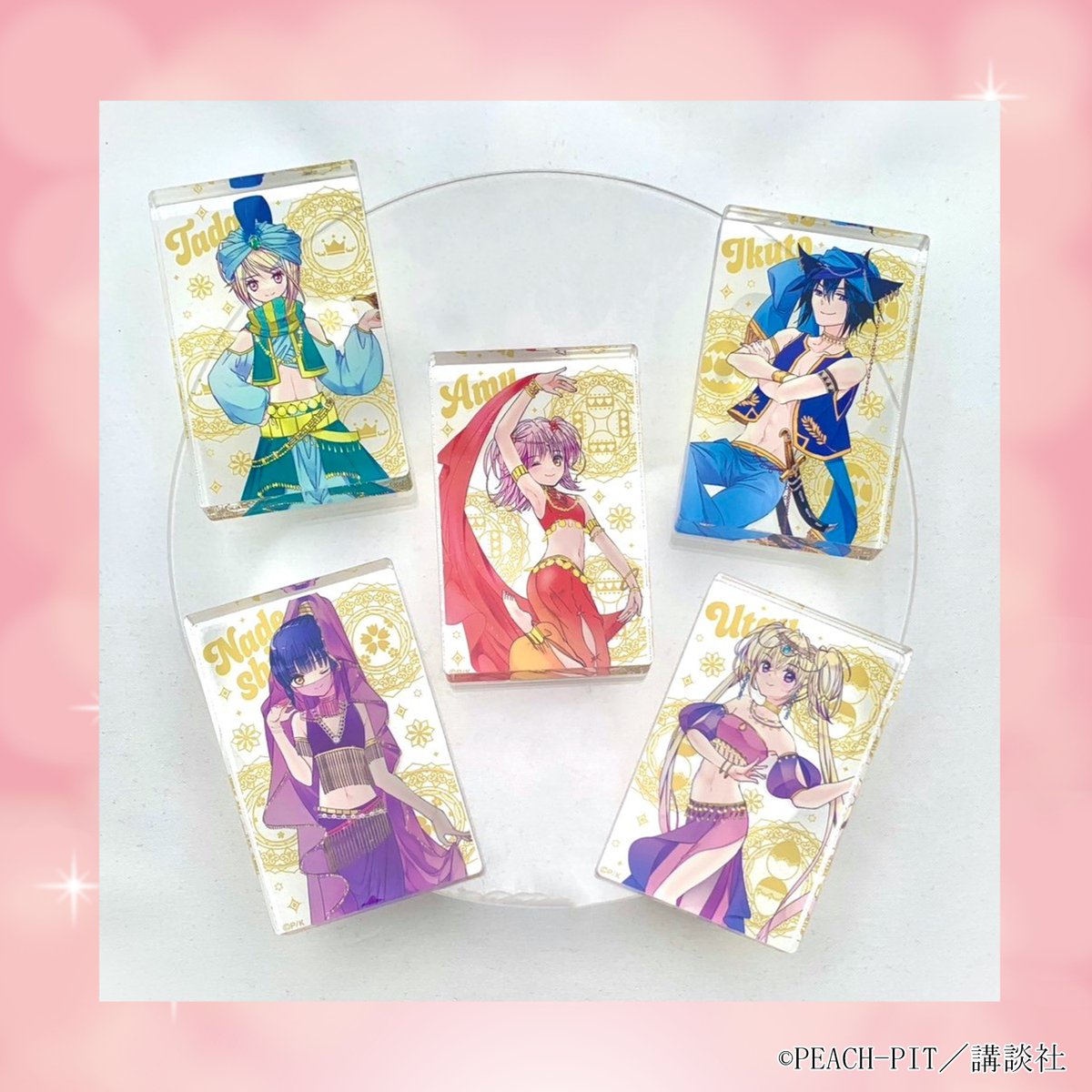 守護甜心 磚畫 阿拉伯ver. Shugo Chara #P-SCG1034 [medicos] (IN-STOCK)