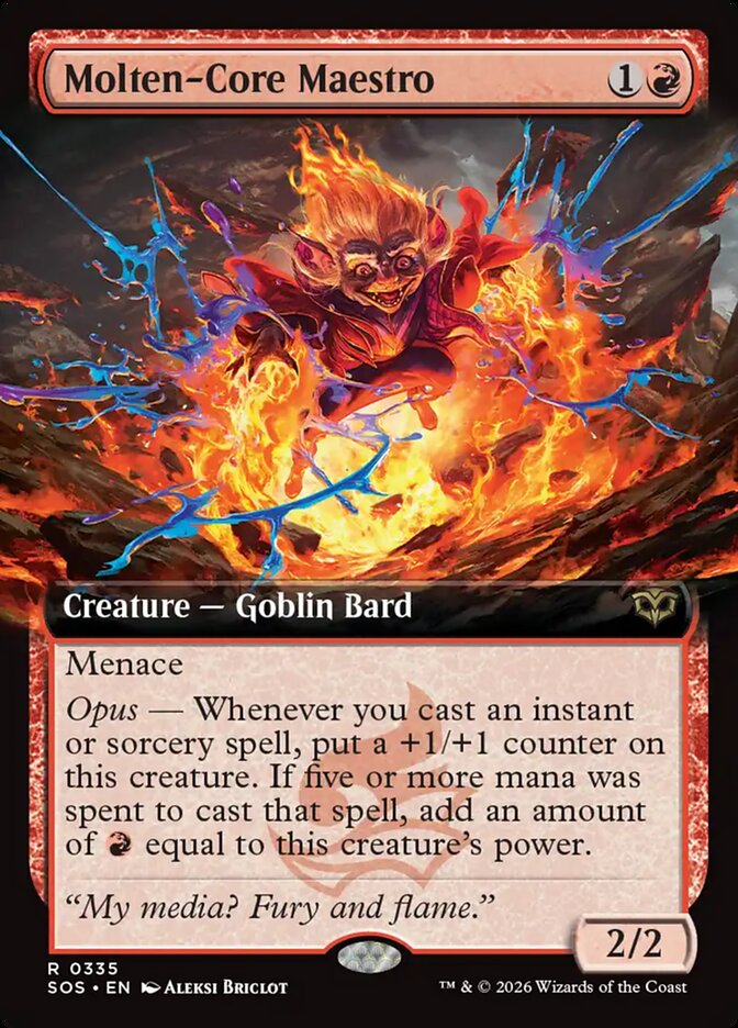 [EN] [Foil] Molten-Core Maestro [SOS-335] R