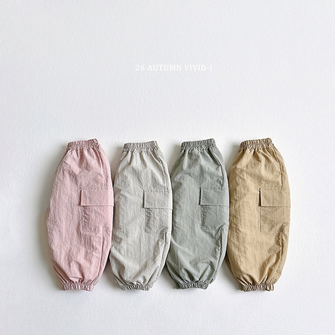 Vivid ｜Cargo parasuit jogger