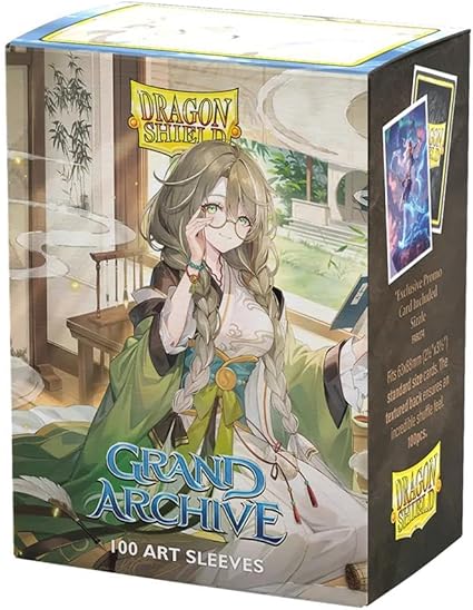 卡套 Dragon Shield Grand Archive Kongming, Wayward Maven Matte Dual Art Sleeves 100
