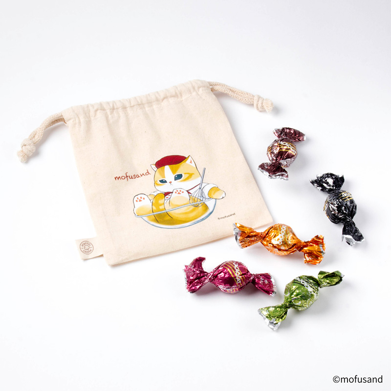 日本預訂📍Mofusand貓貓麵包店造型系列 - 索繩袋連糖果 17/4日本開售
