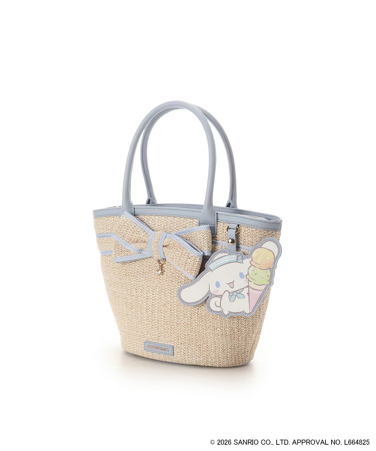🌸 【預訂】Cinnamoroll Basket Bag - SAMANTHAVEGA x Sanrio Summer Collection