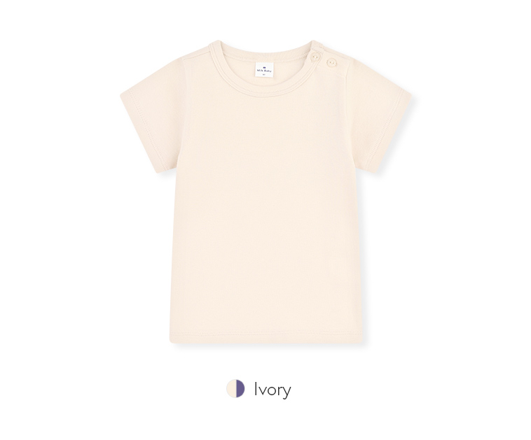 ☀️預訂 韓國直送☀️🇰🇷Milk Baby三色撞色小熊標籤短袖包腹家居服上下套裝