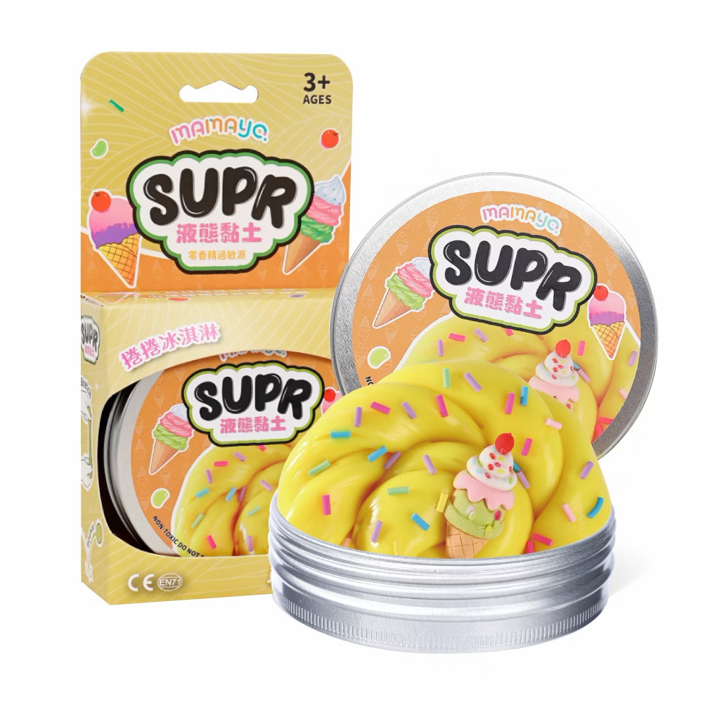 Mamayo液態黏土-捲捲冰淇淋(鐵盒款)