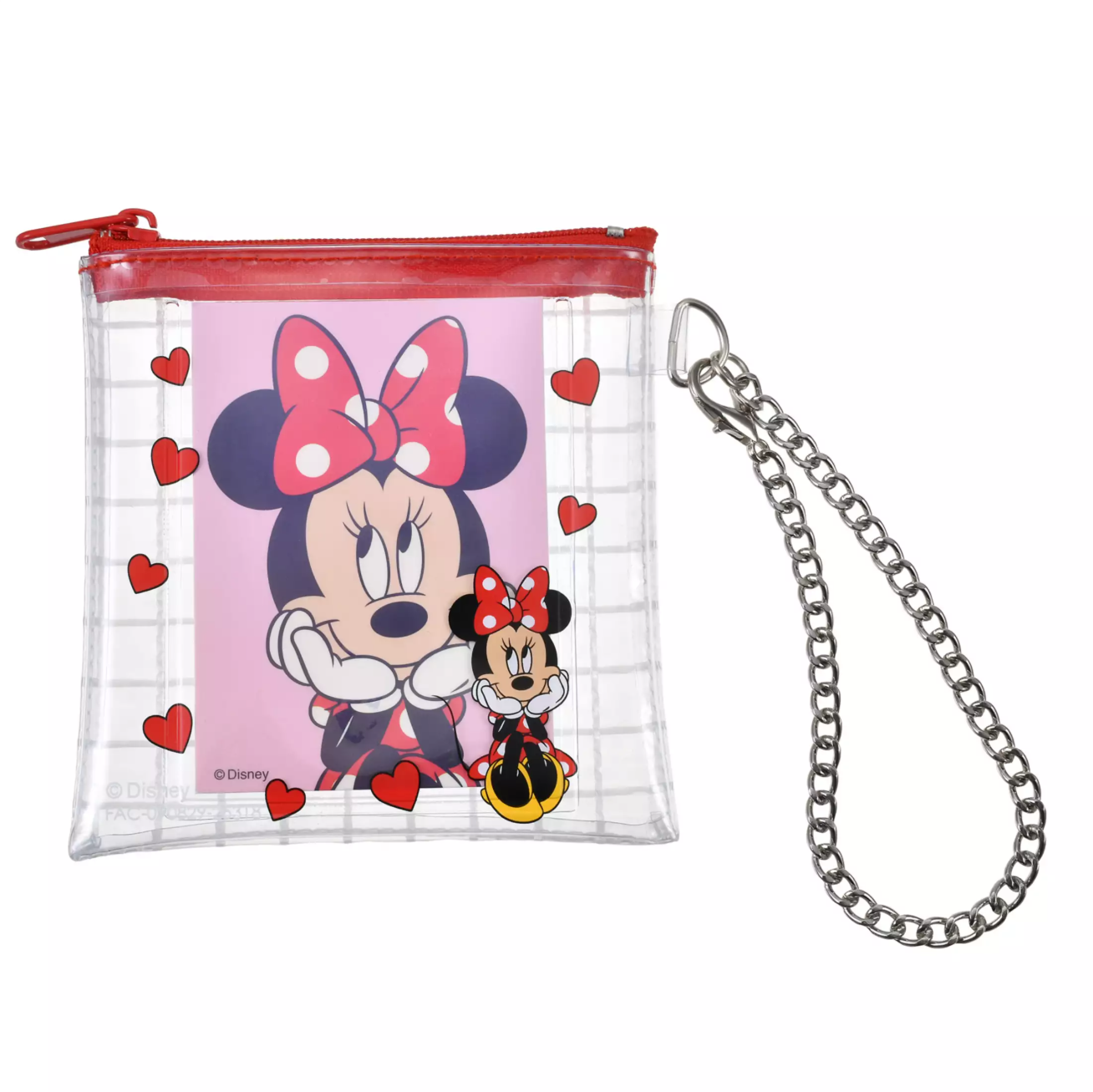 預訂 Pouch 連卡片 Minnie Stitch 