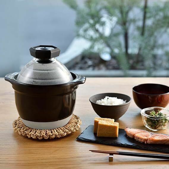 Hario 萬古燒蛋形飯釜