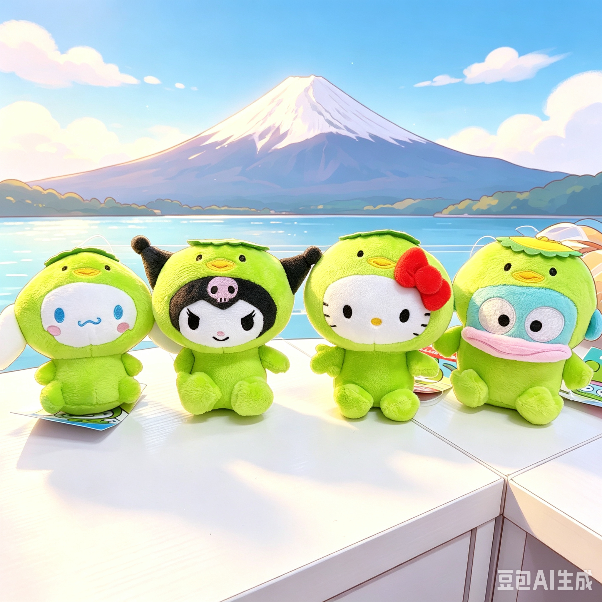 日本直送Sanrio 岩手限定扮河童 公仔掛飾