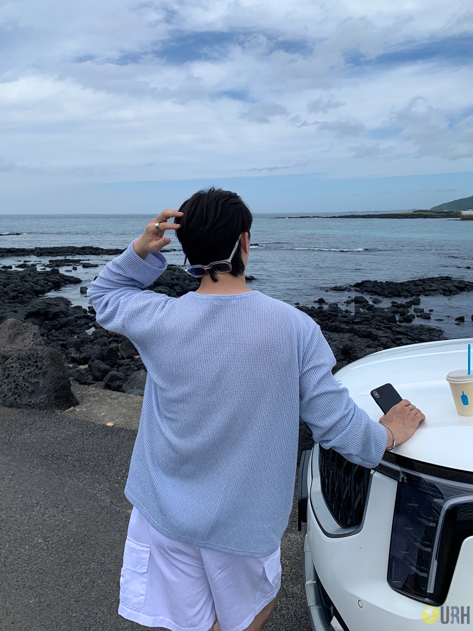【100%保證韓國直送】Summer Boat Neck疏織透氣落肩寬鬆長袖針織上衣 🧶 [6 color] RL115100