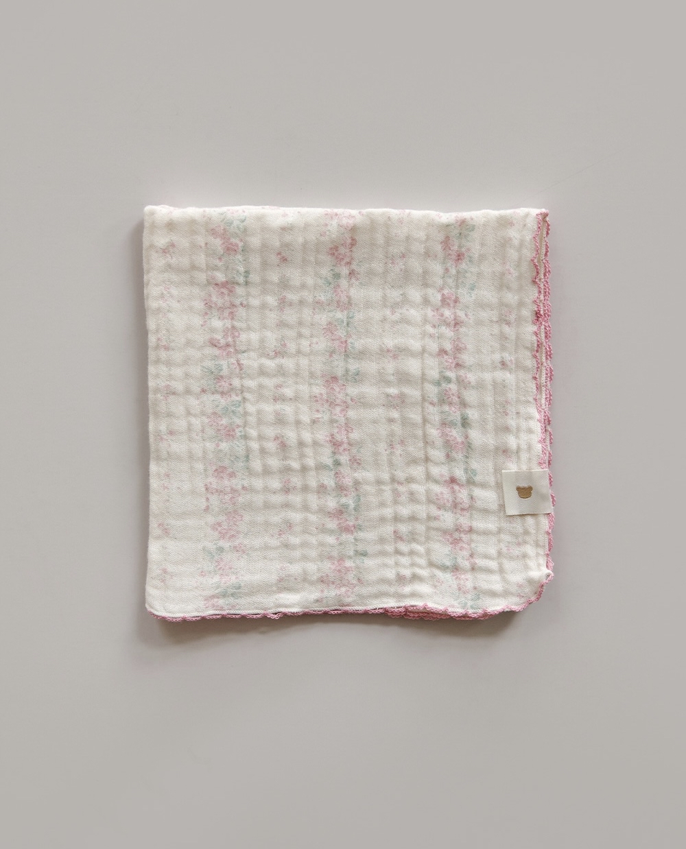 26S/S DTD Flora碎花溫馨系列-棉紗手絹