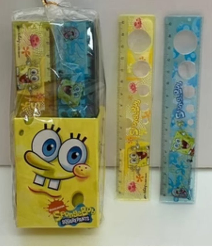 15公分 洞洞尺  SpongeBob  SP-R901