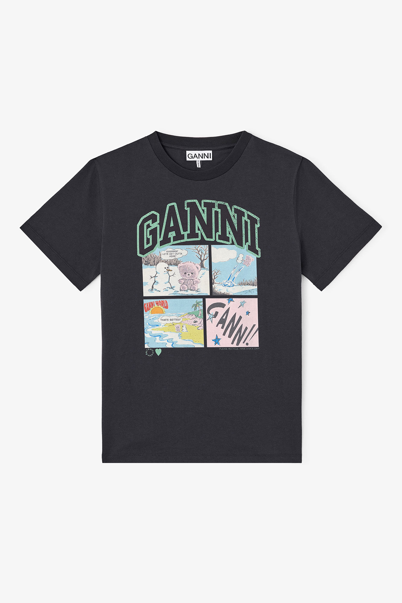 訂貨📮新款✨Ganni 短Tee 夏天必備  Size XS S M L XL