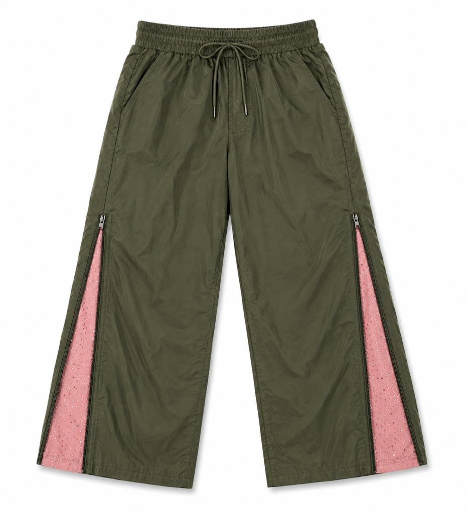 (Pre Order) Skye x Pebbly Twinkle Bicolor Nylon Pants