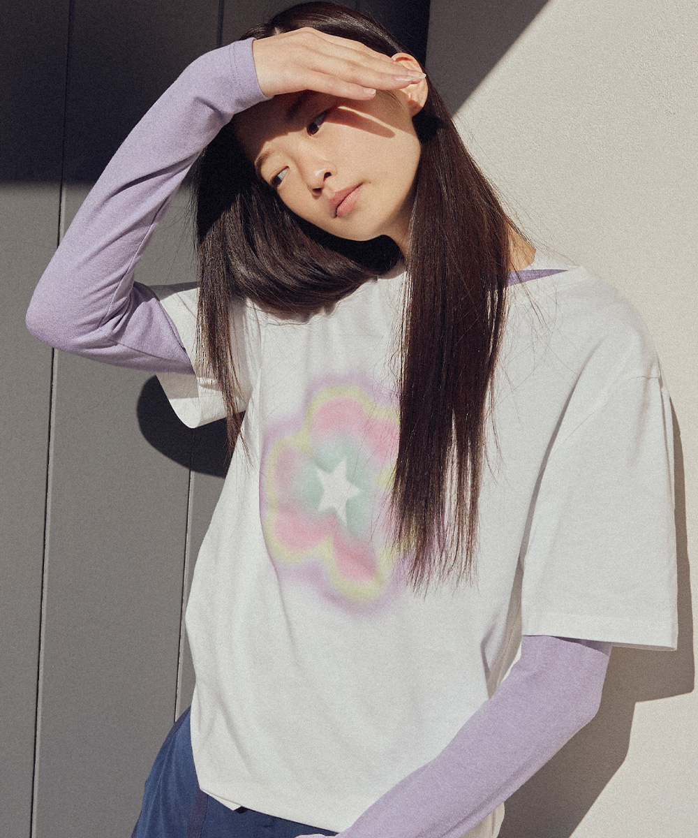 Rockfish Weatherwear × ILLIT｜Clover Half Sleeve Regular Fit T-Shirt