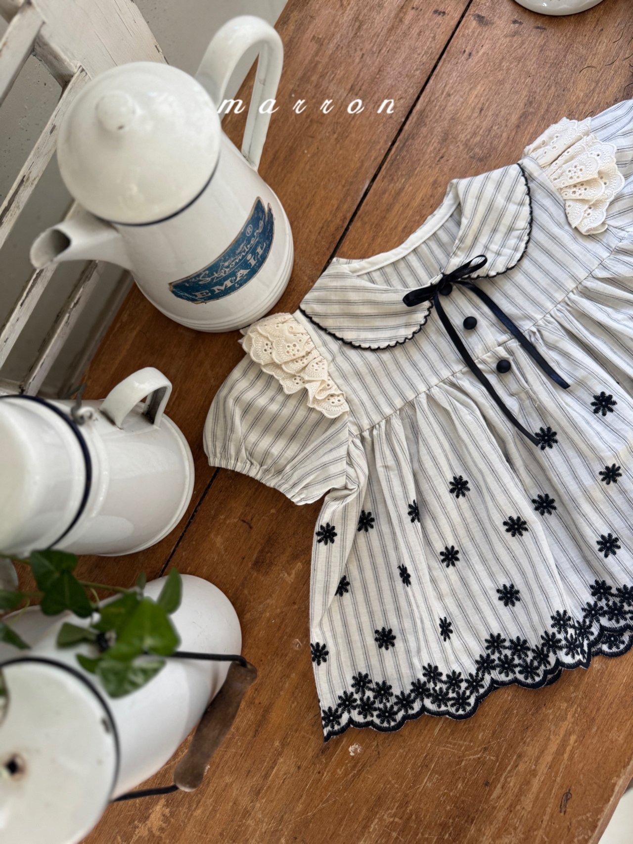 🇰🇷Marron blouse