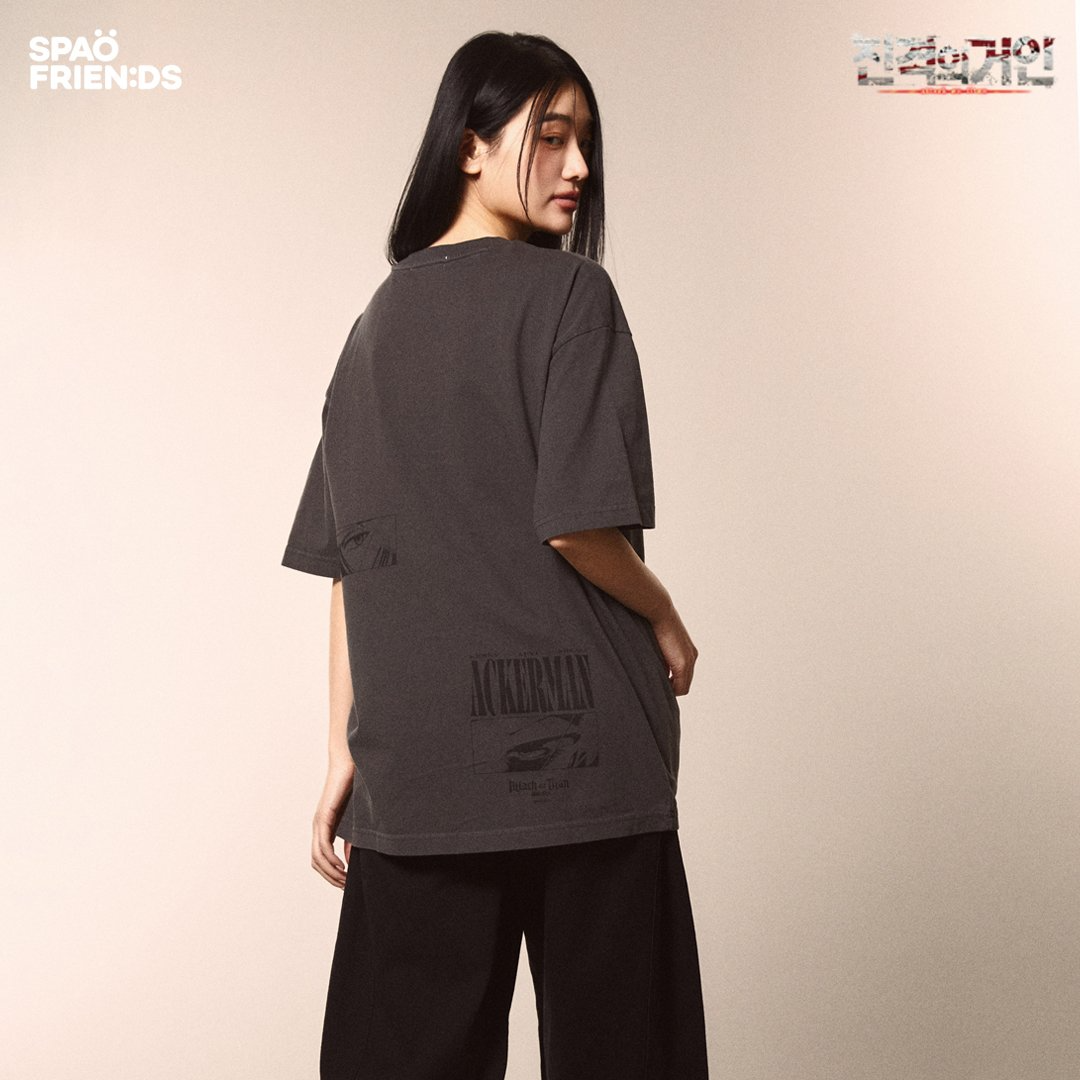 [進擊的巨人 x SPAO] 2026 短袖T-Shirt (4款)
