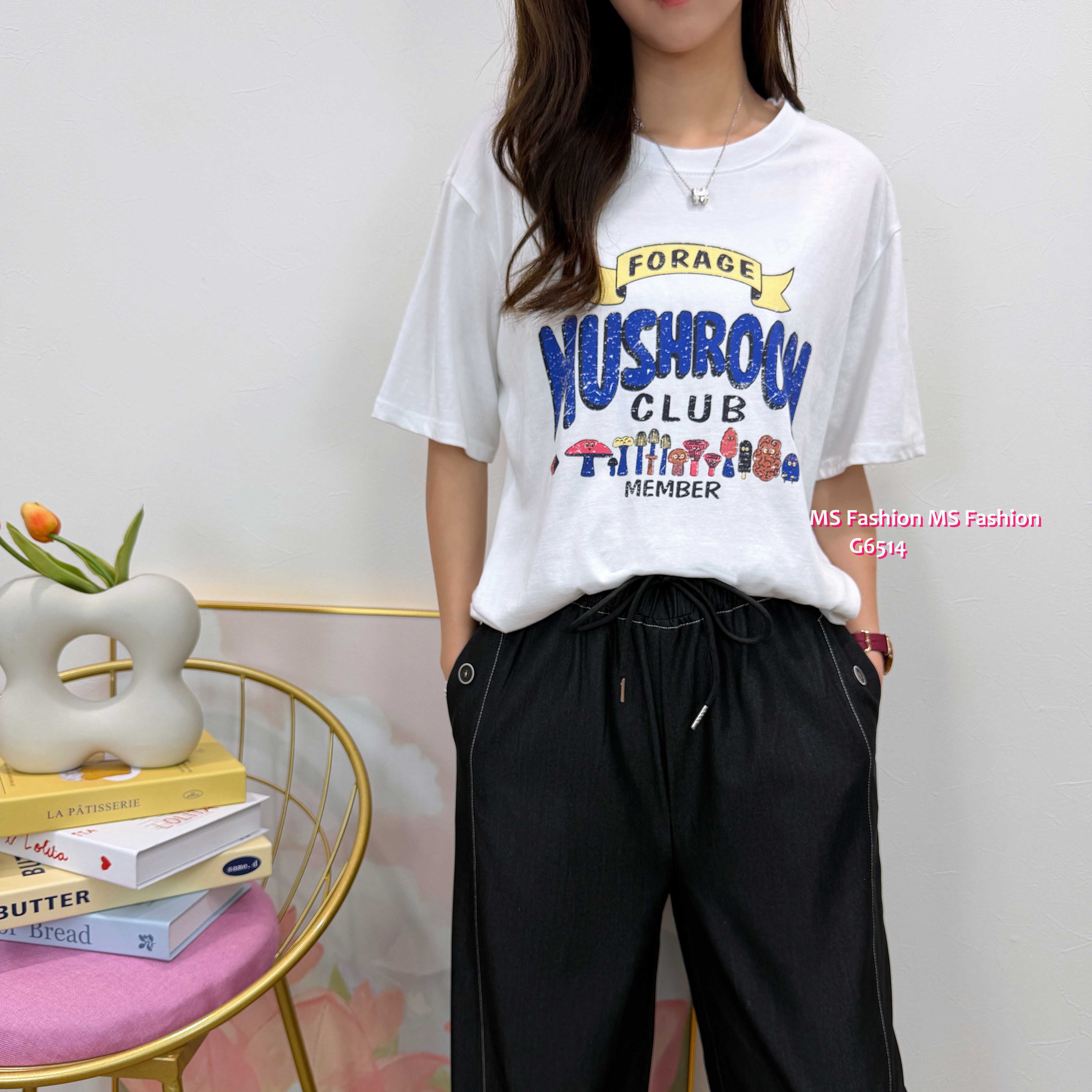 G6514 靚print tee